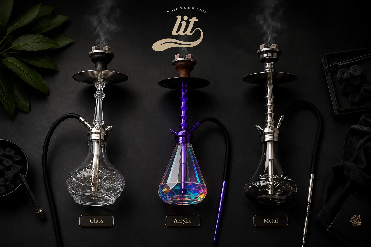 Best Hookah in India 2026 – Glass vs Acrylic vs Metal (Complete Buyer's Guide)